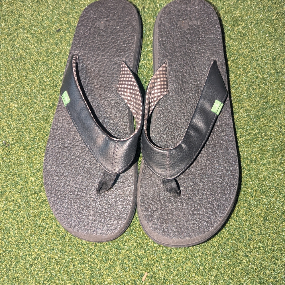 Sanuk Brown Yoga Mat Sandals USM 7 | USW 9 | EU 40